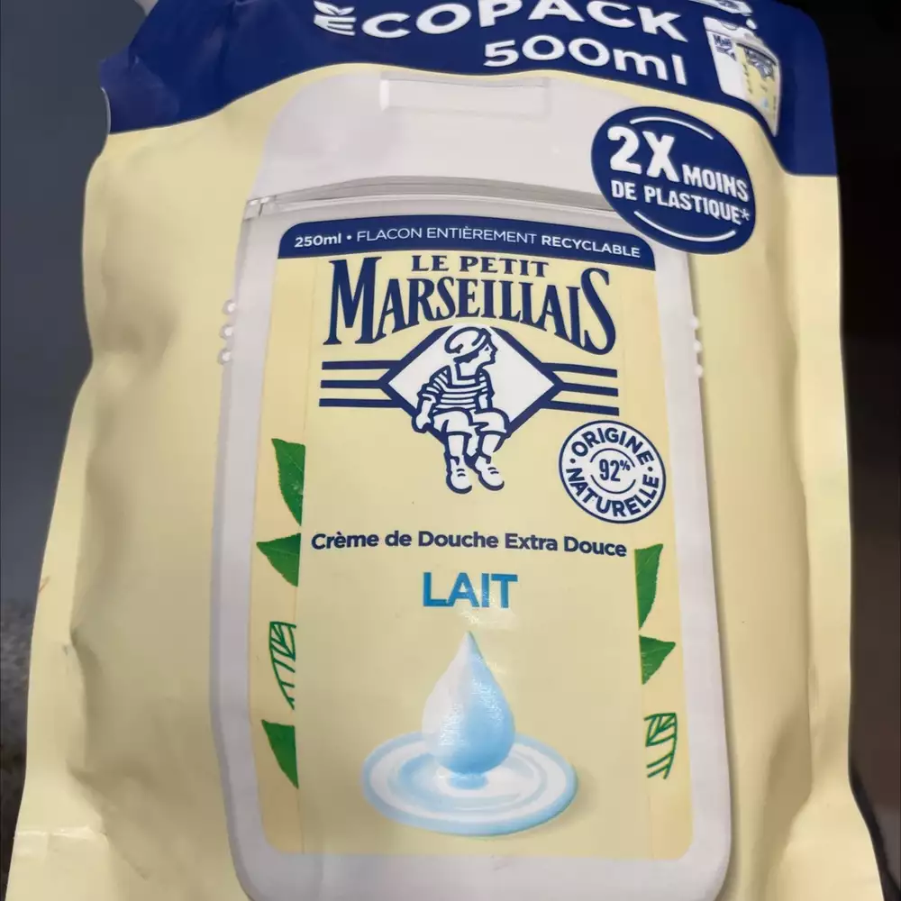 LE PETIT MARSEILLAIS - Lait - Crème de douche extra douce
