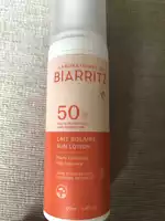 LABORATOIRES DE BIARRITZ - Lait solaire haute protection 50