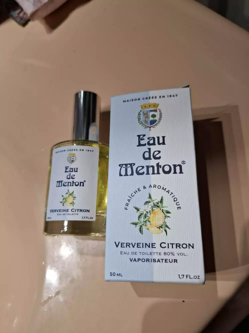 EAU DE MENTON - Eau de toilette verveine citron