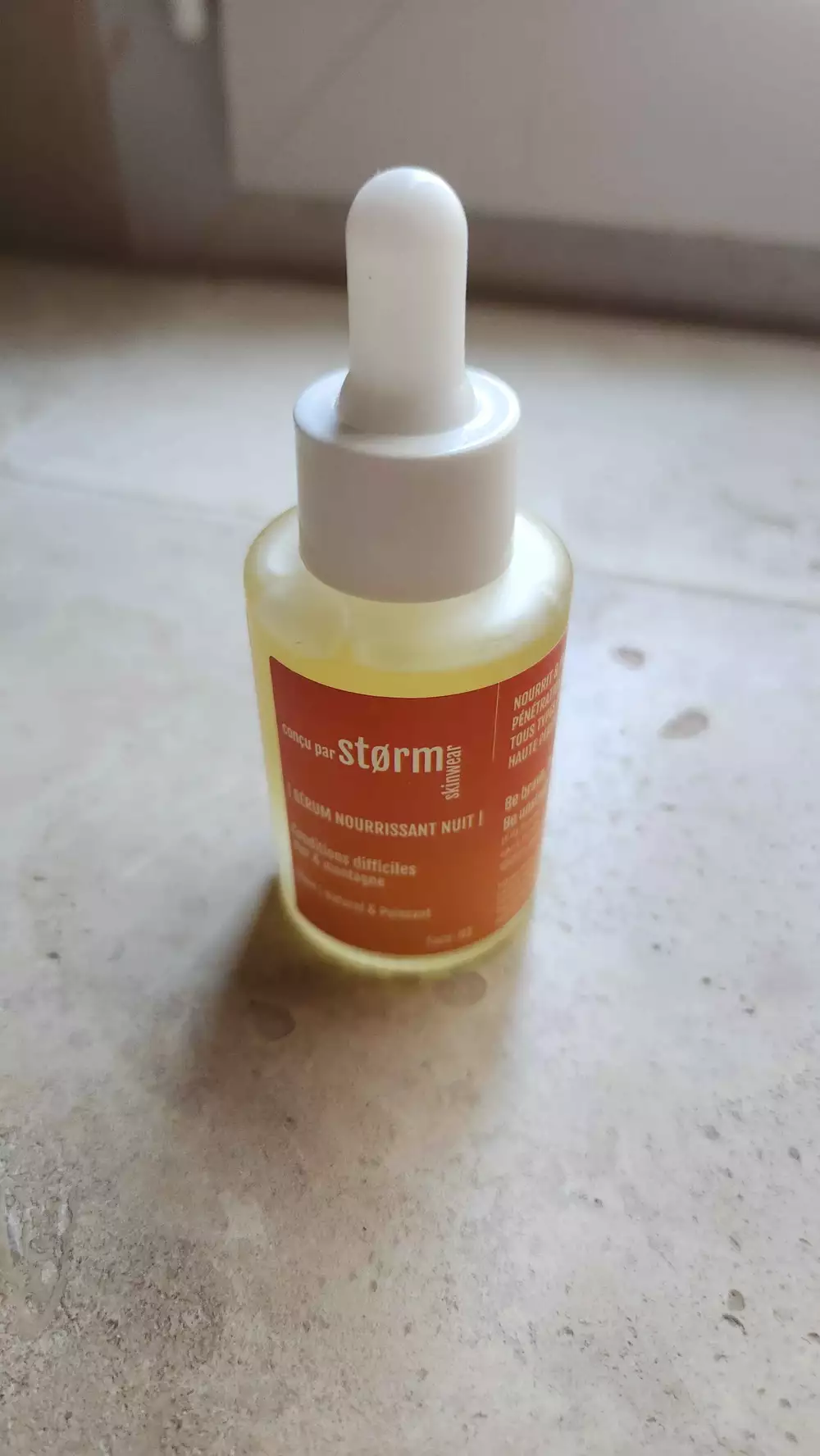 STØRM SKINWEAR - Sérum nourrissant nuit