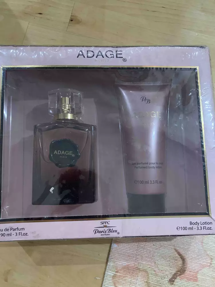 ADAGE - Coffret femme eau de parfum + lait corporel