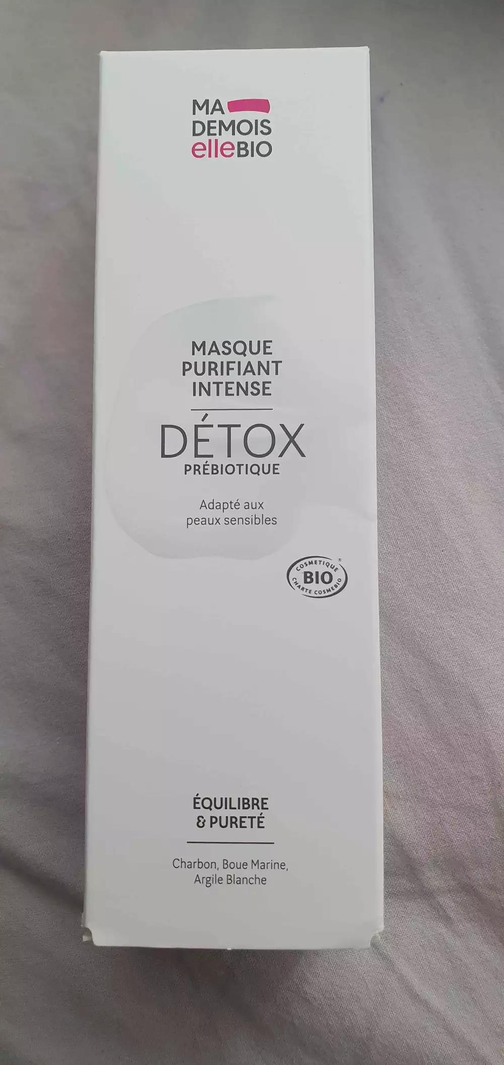 MADEMOISELLE BIO - Détox - Masque purifiant intense