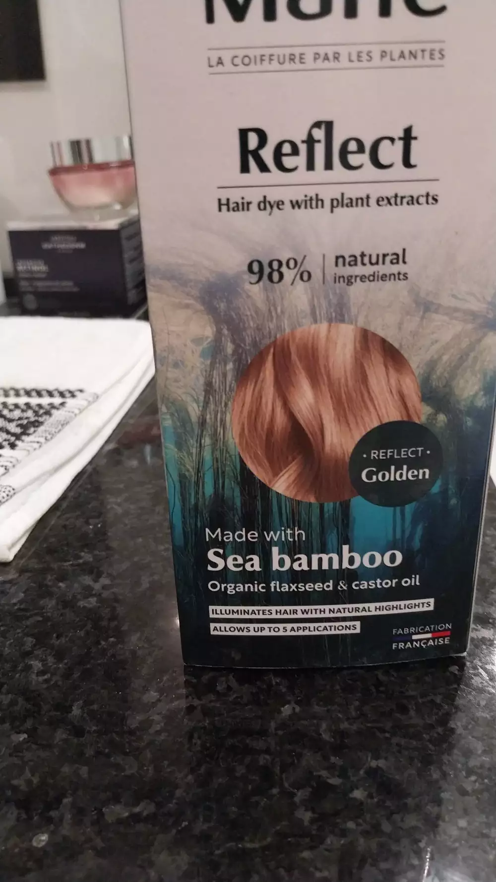 MARTINE MAHÉ - Reflect golden - Hair dye with plant extracts sea bamboo