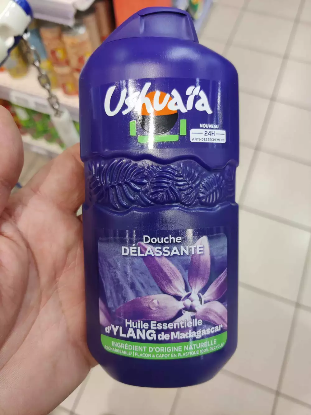 USHUAÏA - Douche délaissante aux huile essentielle d'ylang de Madagascar