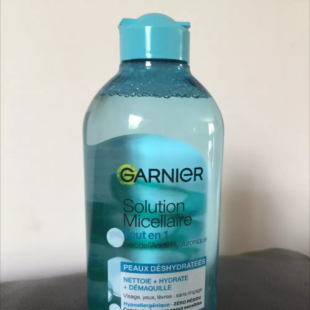 GARNIER - Peaux déshydratées - Solution micellaire tout en 1