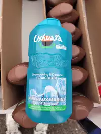 USHUAÏA - Minéraux marins de l'Atlantique - Shampooing & douche fraîcheur