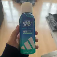 ADIDAS - Energy drive - Allover deo body spray 48h