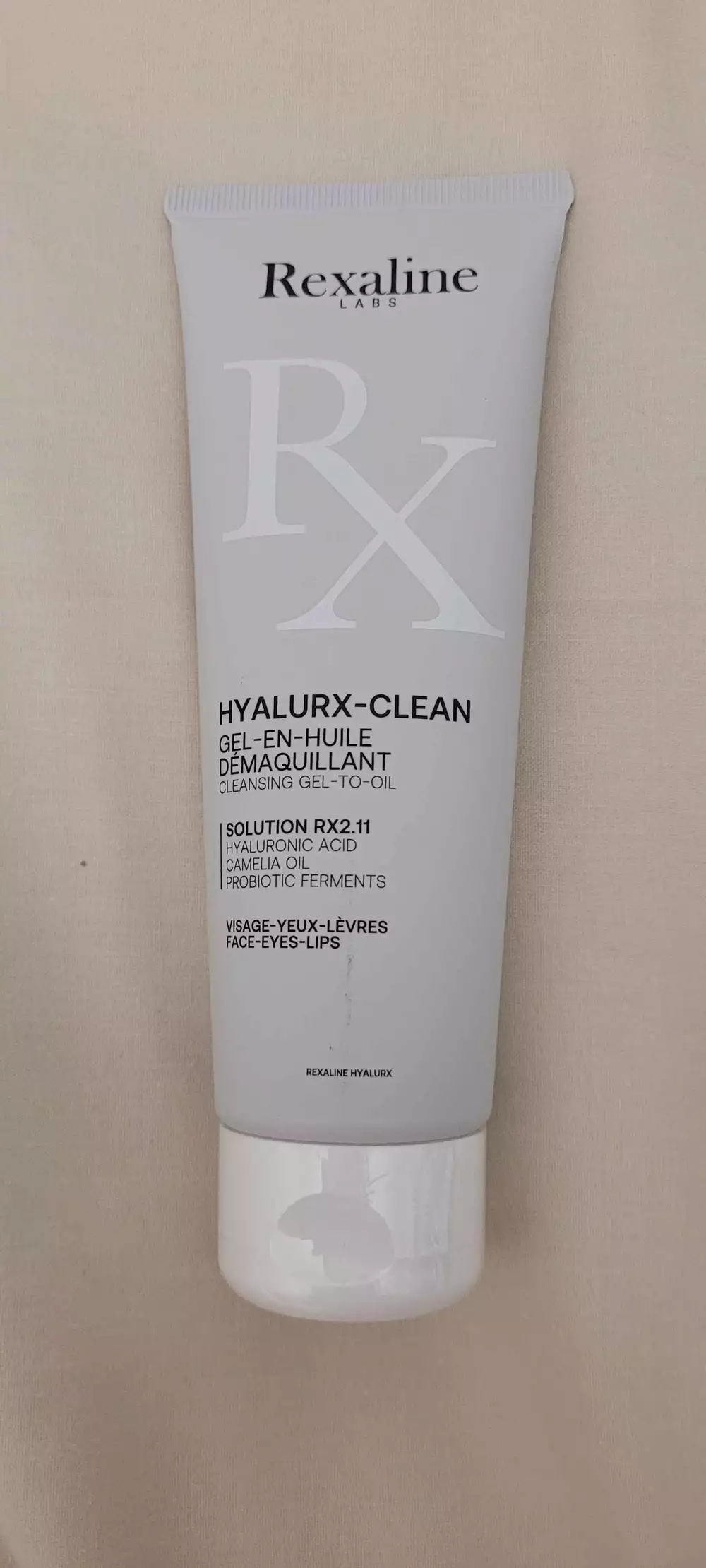 REXALINE - Hyalurx-clean - Gel-en-huile démaquillant 