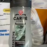 LECLERC MARQUE REPÈRE - Carré homme sensitive - Shampooing & douche 