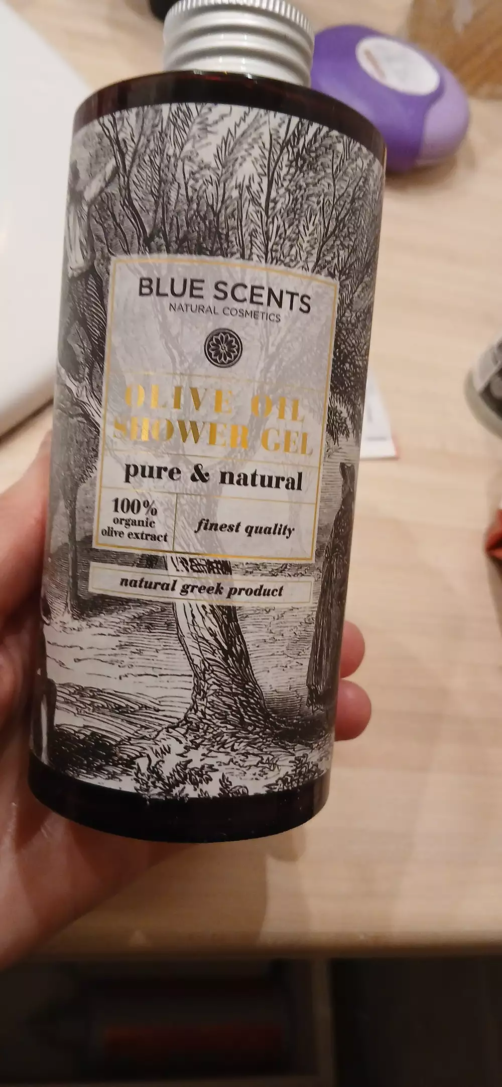 BLUE SCENTS - Pure & natural - Olive oil shower gel