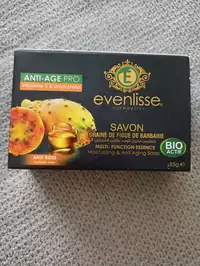EVENLISSE COMETICS - Anti-age pro - Savon graine de figue de barbarie