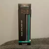 MAX & MORE - Kajal eyeliner set silver & aqua