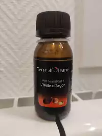 TERRE D'OLEANE - Huile cosmétique à l'huile d'argan 