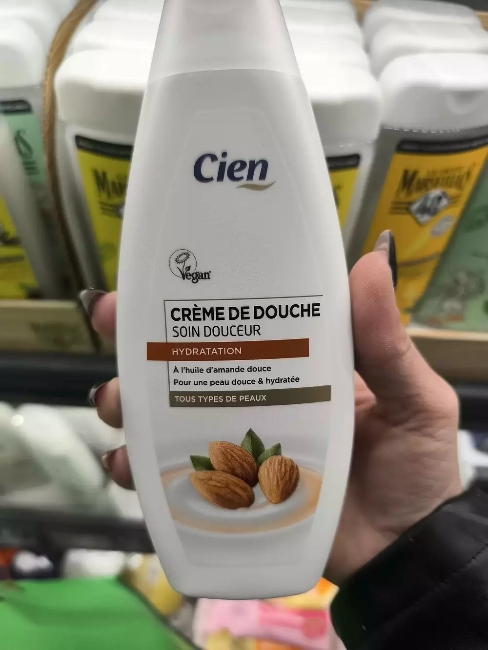 CIEN - Hydratation - Crème de douche soin douceur