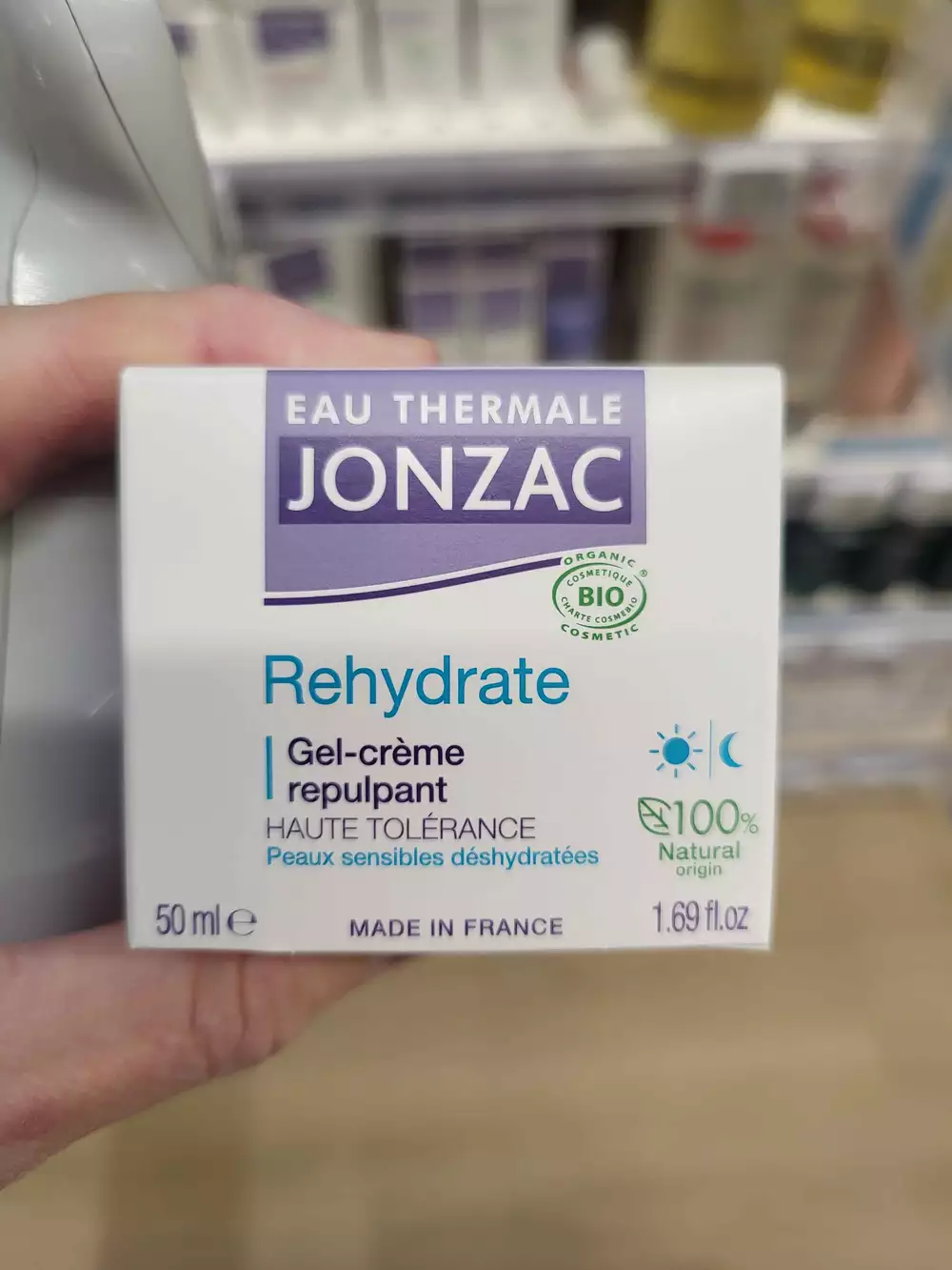 EAU THERMALE JONZAC - Rehydrate - Gel-crème repulpant haute tolérance