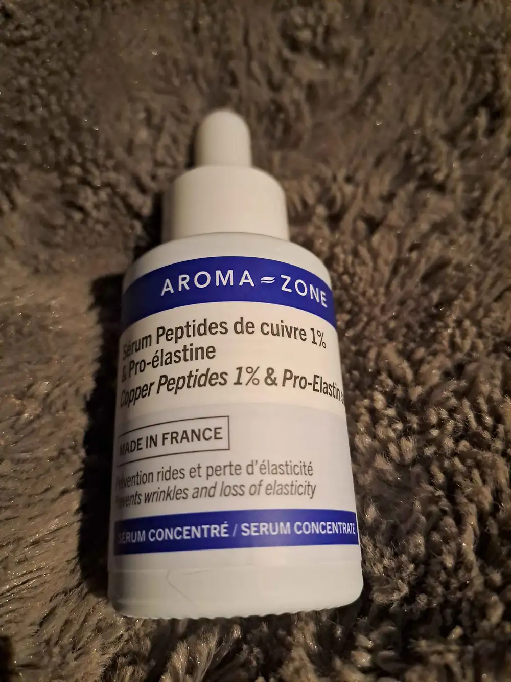 AROMA-ZONE - Sérum peptides de cuivre 1% et pro-élastine
