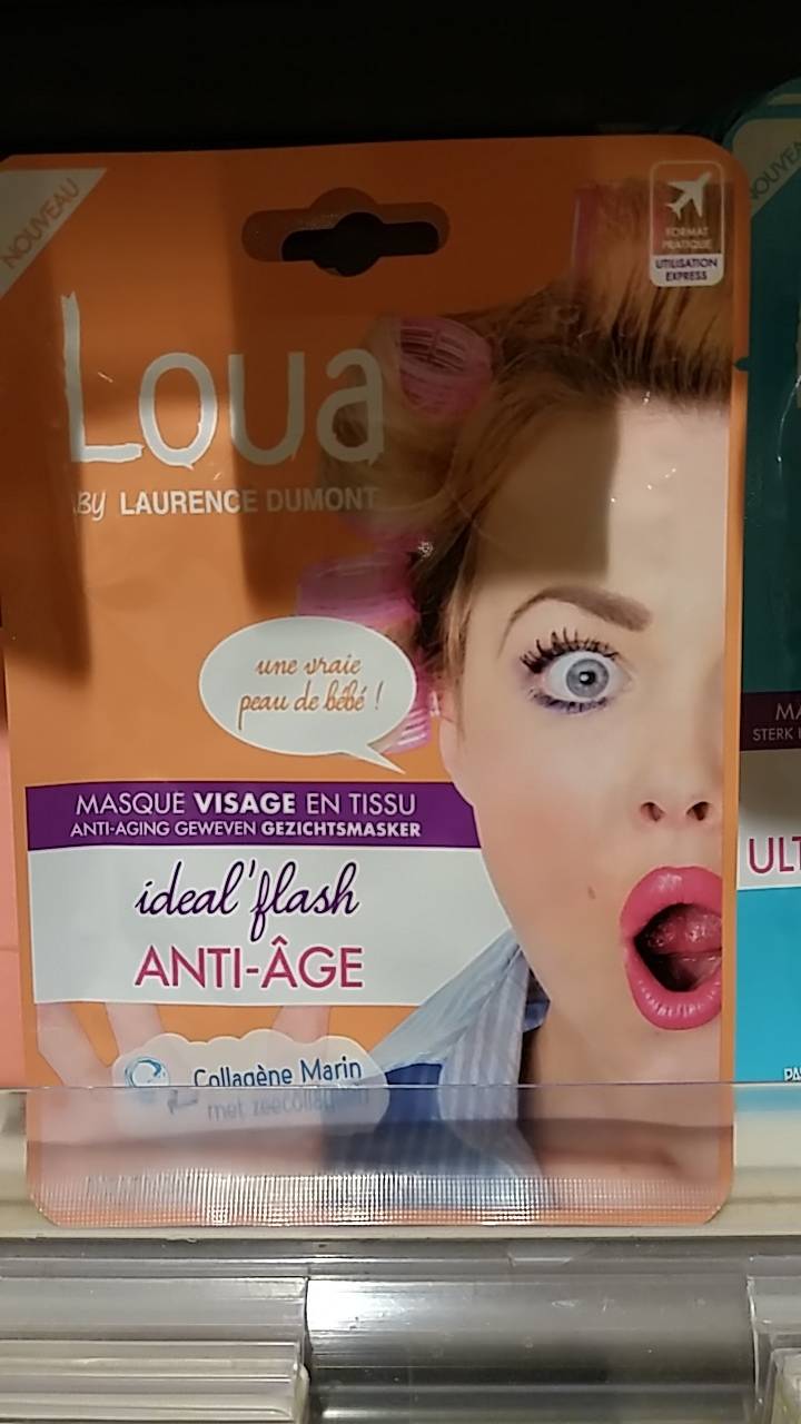 LAURENCE DUMONT - Loua Masque visage en tissu idéal'flash Anti-âge