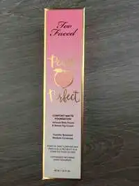 TOO FACED - Peach perfect - Fond de teint confort mat