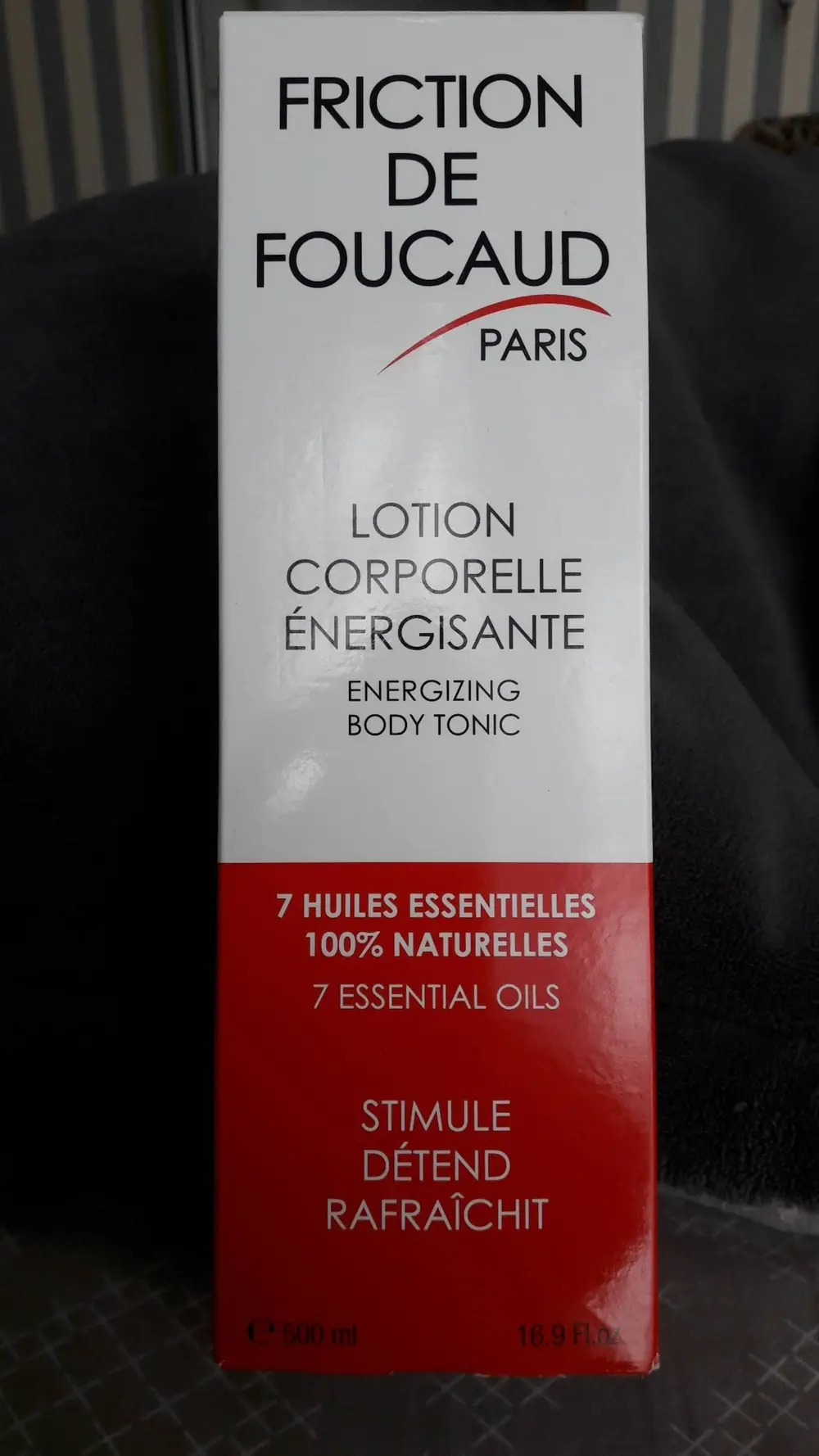 FRICTION DE FOUCAUD - Lotion corporelle énergisante 7 huiles essentielles