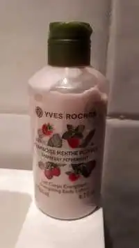 YVES ROCHER -  Lait corps énergisant en framboise menthe poivrée -