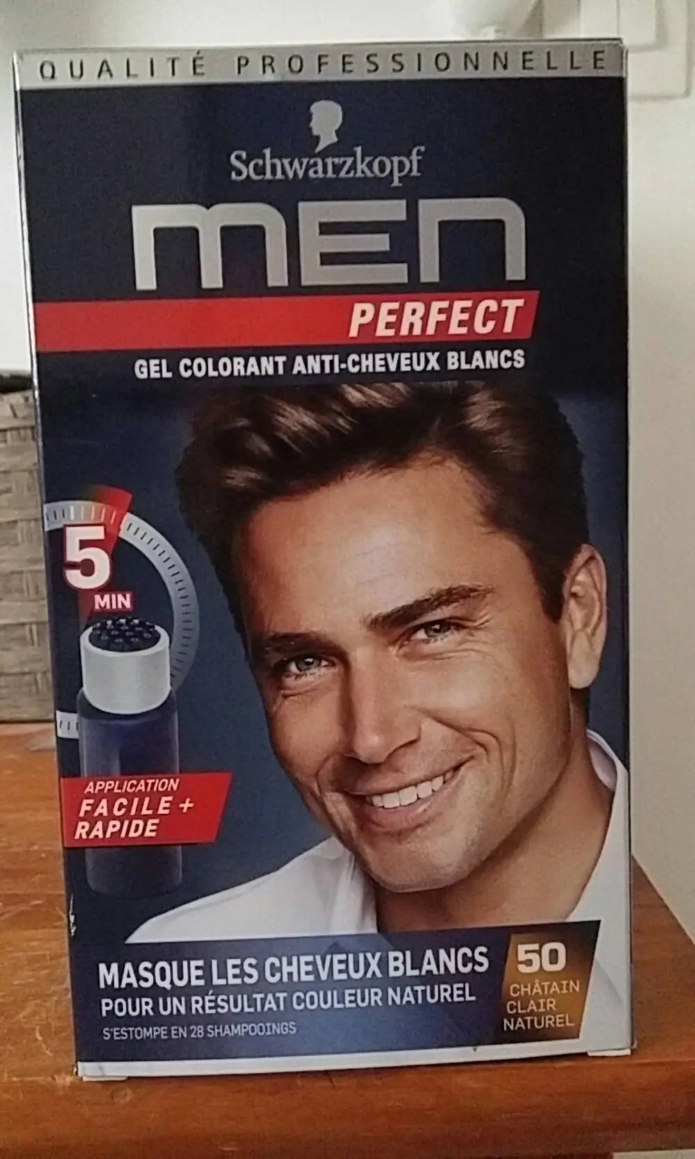 SCHWARZKOPF - Men perfect - Gel Colorant anti-cheveux blancs