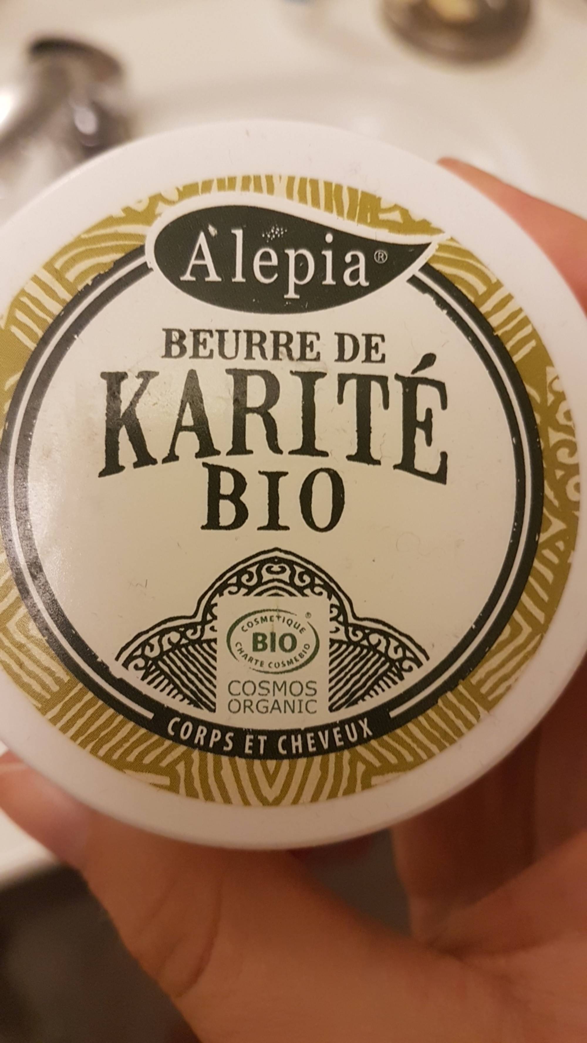 ALEPIA - Beurre de Karité bio - Corps et cheveux