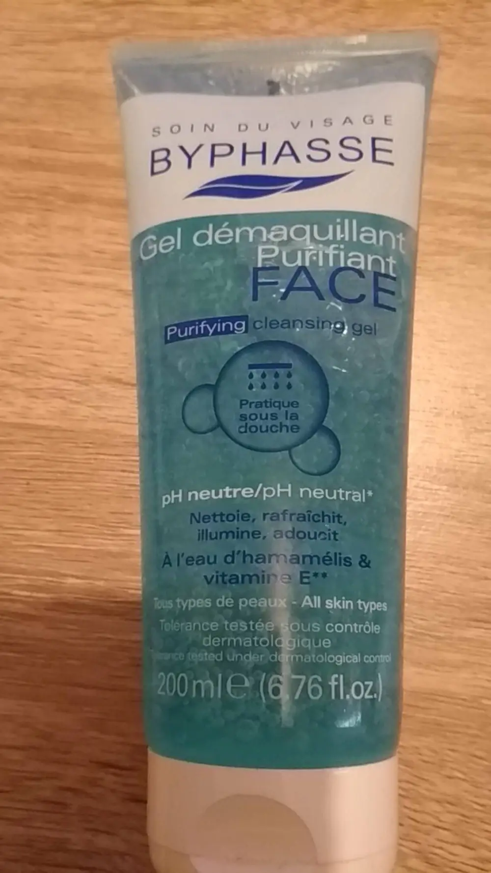 BYPHASSE - Gel démaquillant purifiant Ph neutre