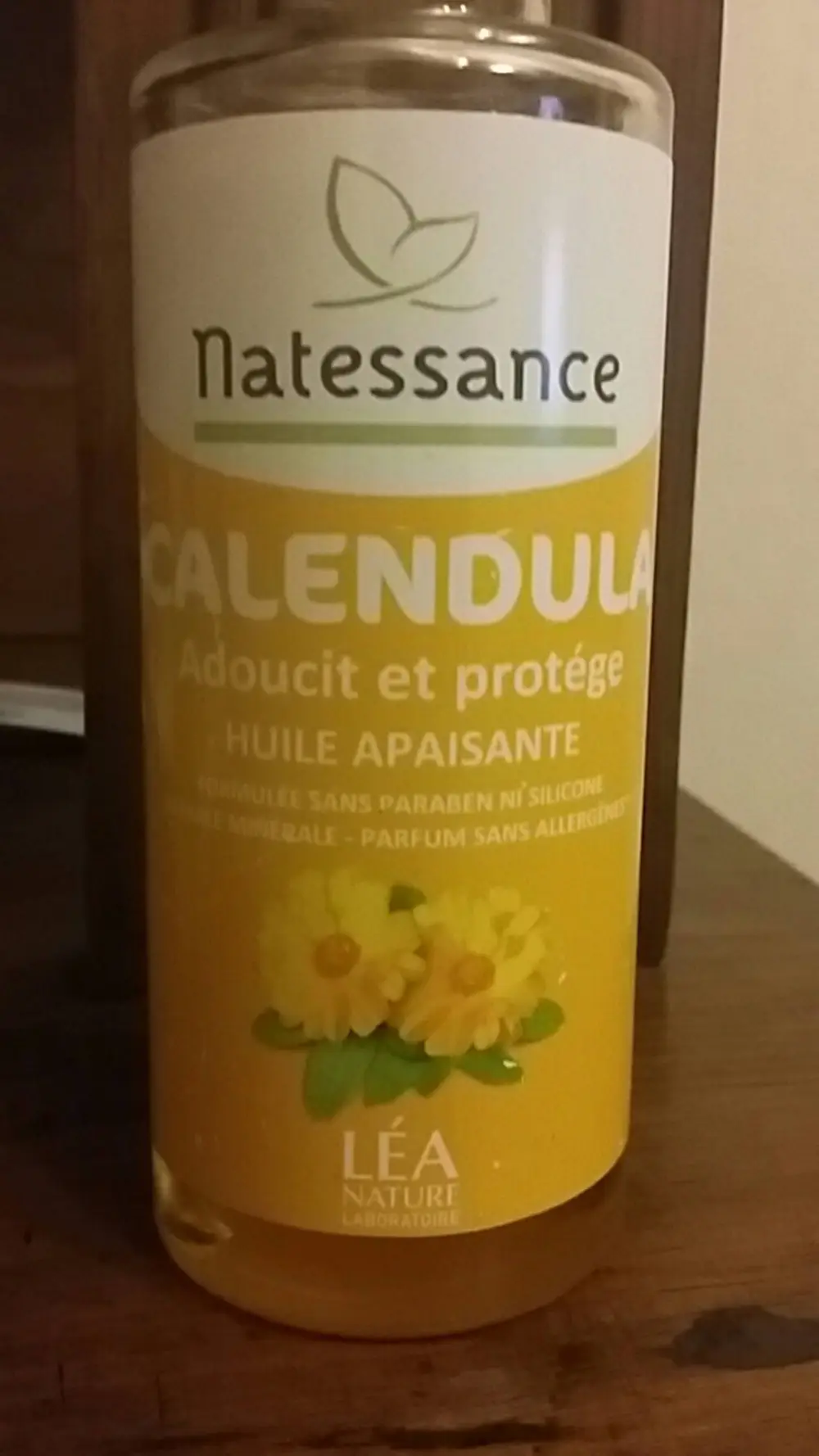 NATESSANCE - Calendula - Huile apaisante adoucit et protège