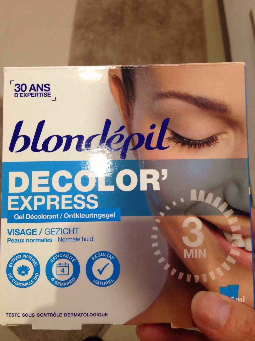 BLONDÉPIL - Décolor'express - Gel décolorant