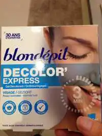 BLONDÉPIL - Décolor'express - Gel décolorant