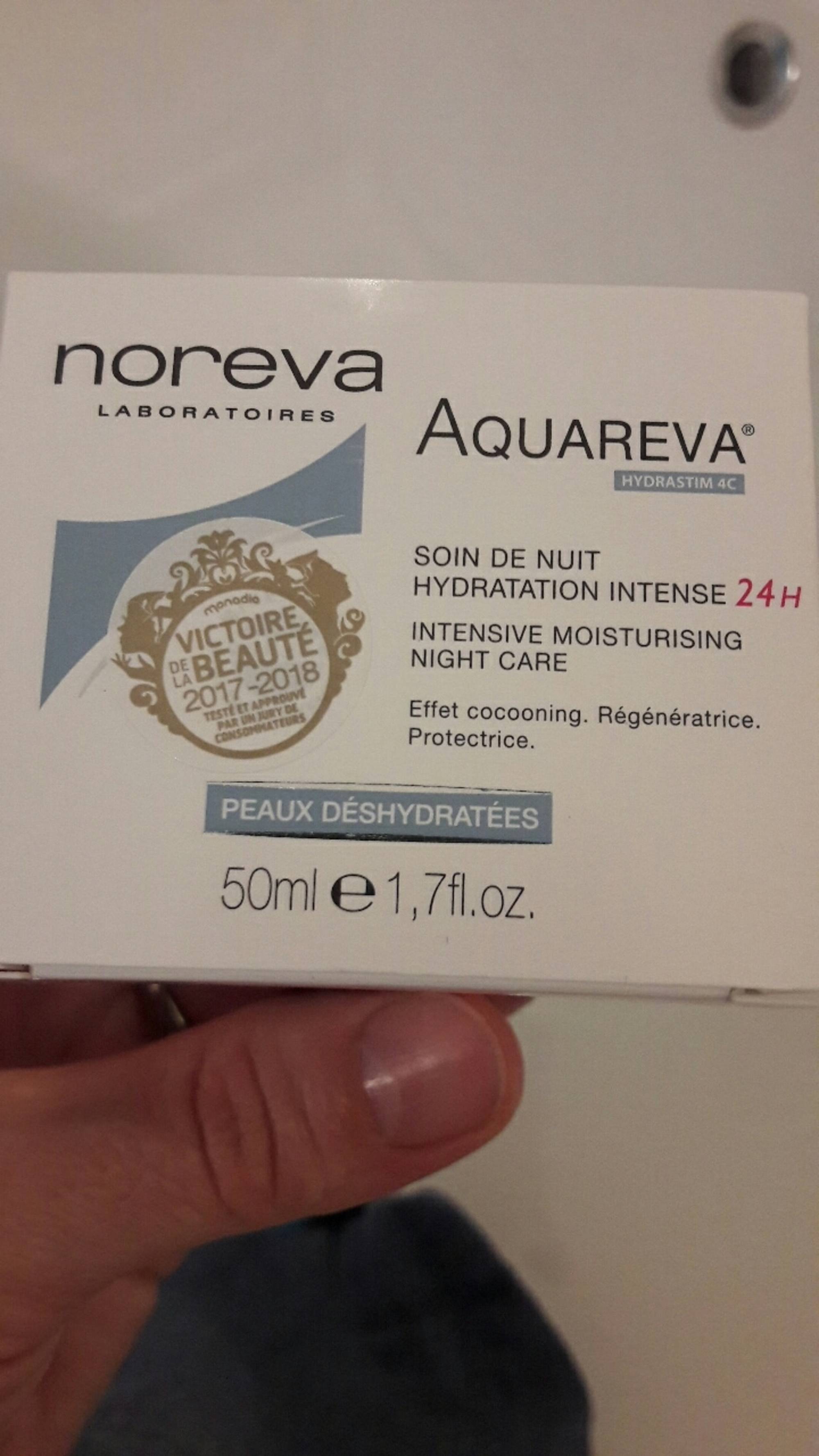 NOREVA - Aquareva - Soin de nuit hydratation intense