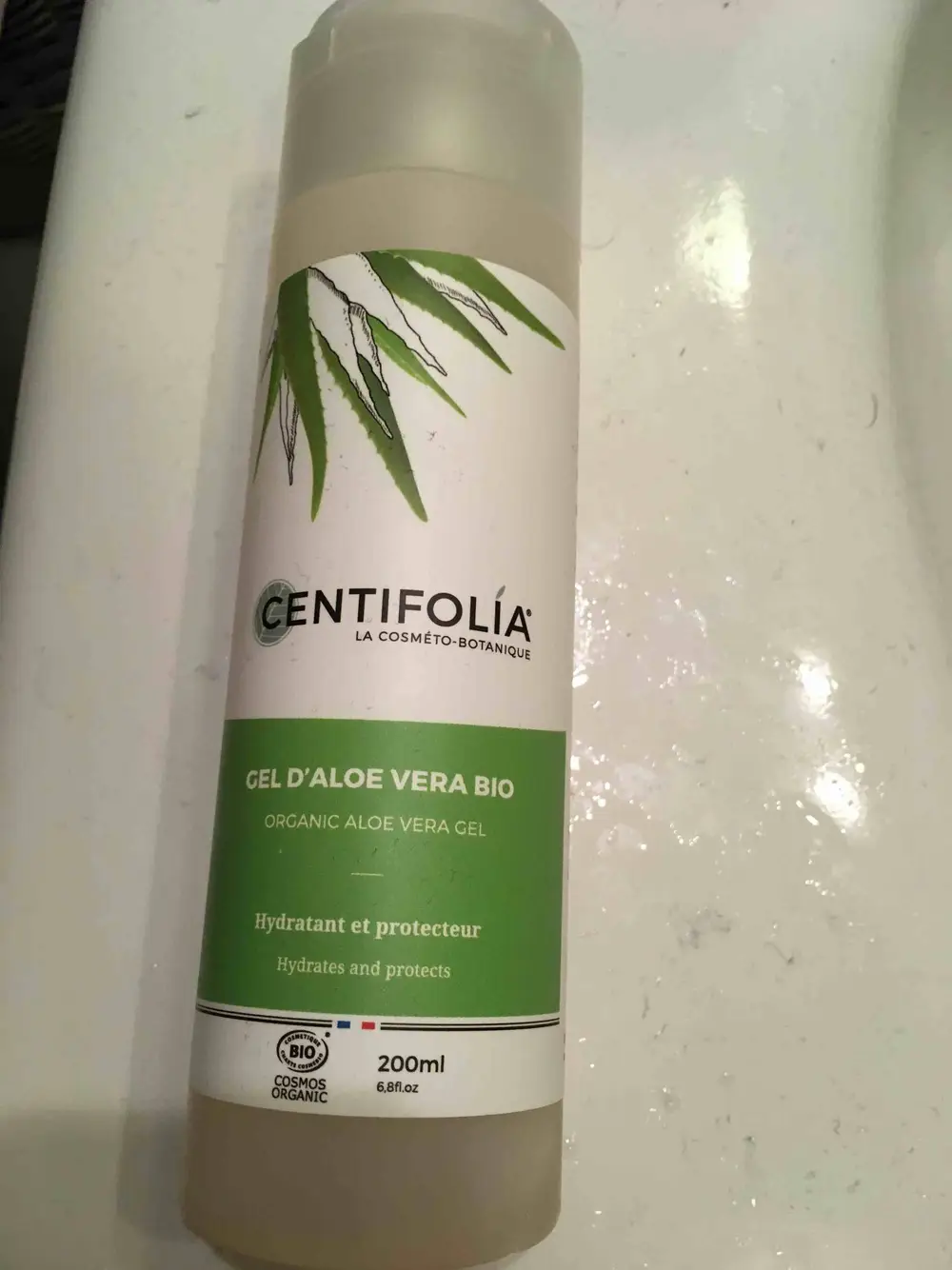 CENTIFOLIA - Gel d'aloé vera bio hydratant et protecteur