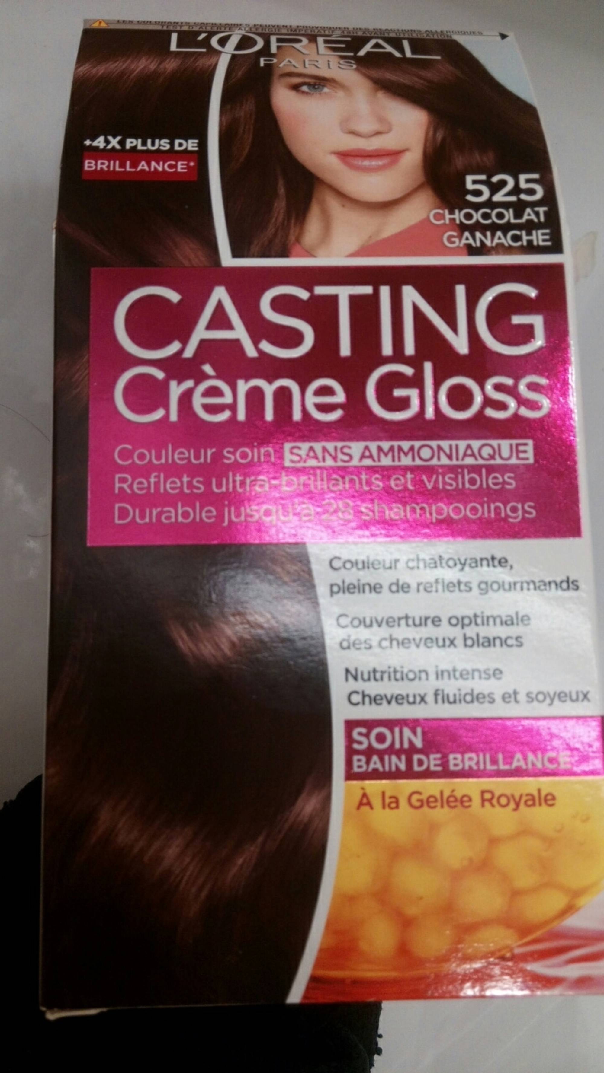 L'ORÉAL - Casting crème gloss - Coloration 525 chocolat ganche