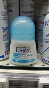 NARTA - Anti-transpirant triple efficacité 48h