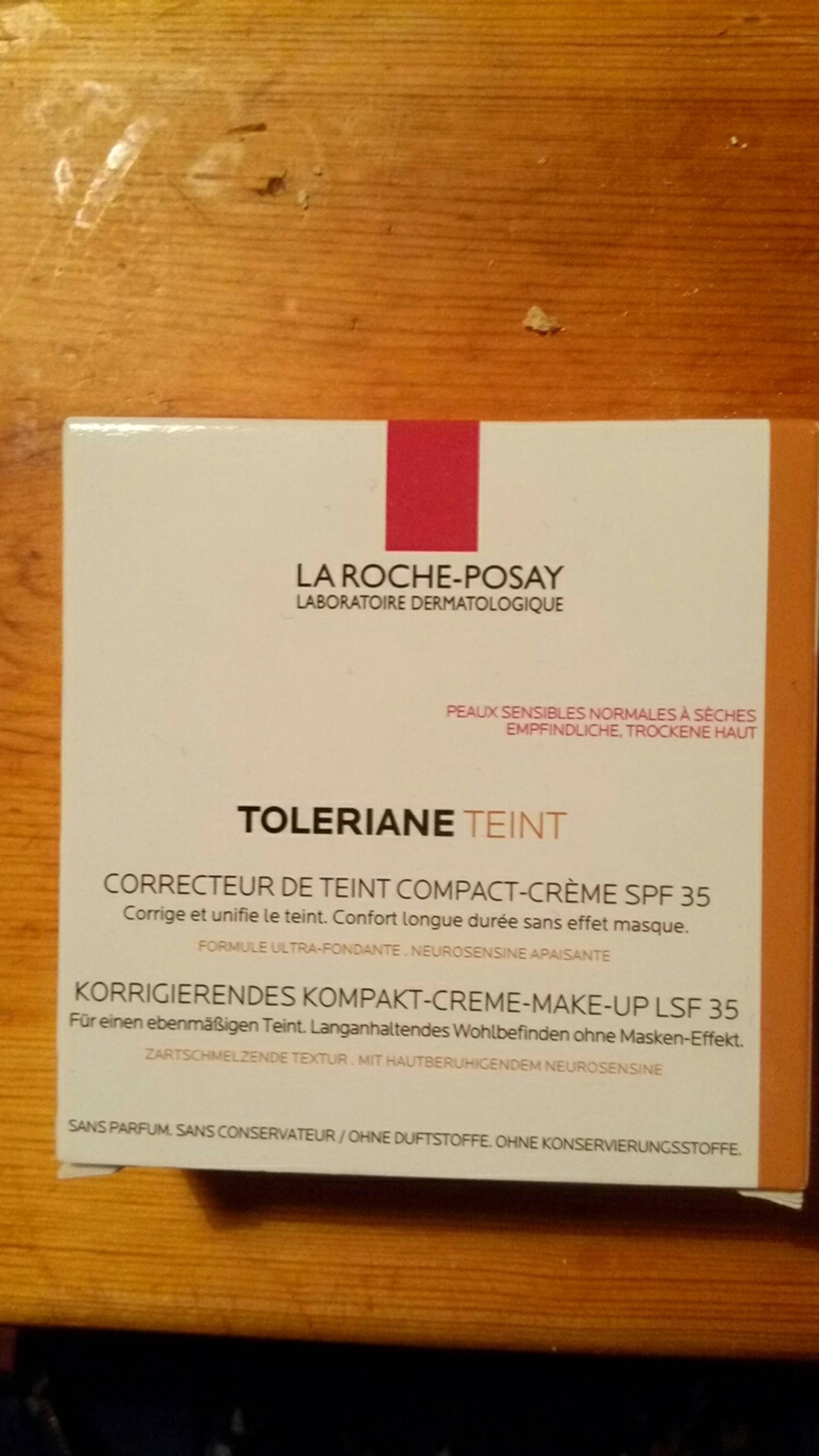 LA ROCHE-POSAY - Toleriane Teint - Correcteur de teint compact-crème SPF 32