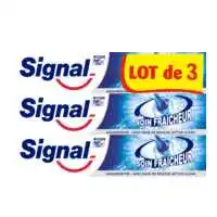 SIGNAL - Signal Dentifrice Soin Fraîcheur Aquamenthe 3x75ml