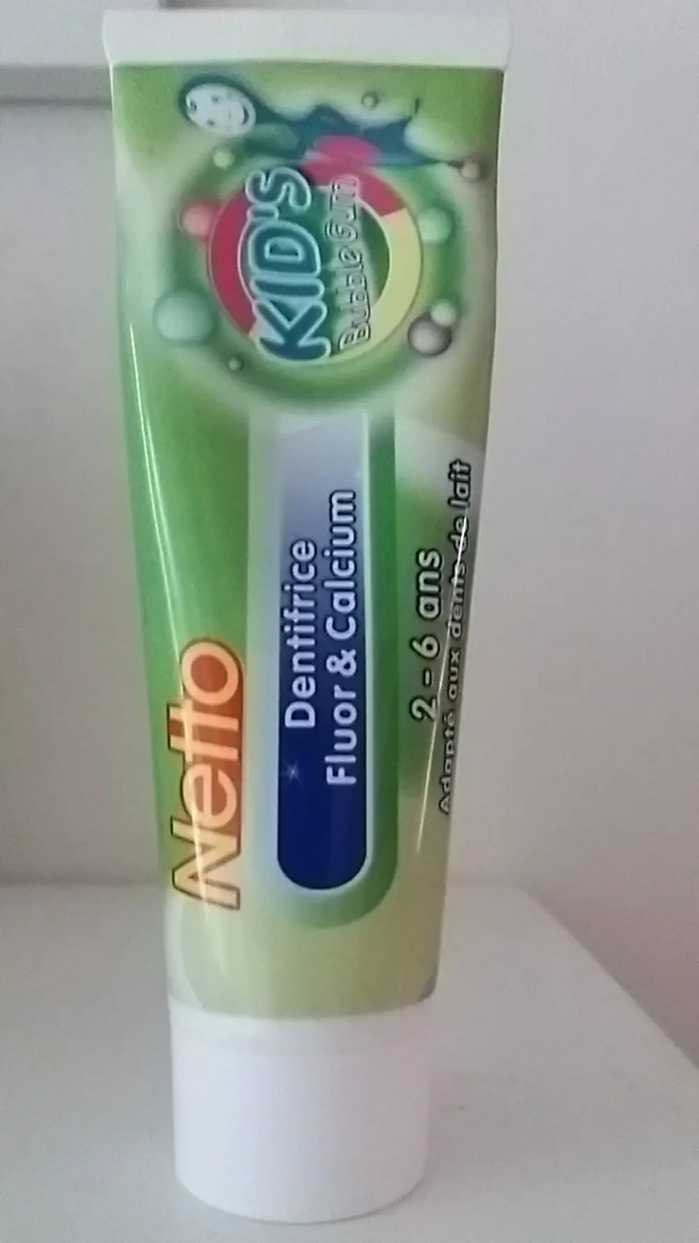 NETTO - Dentifrice fluor & calcium