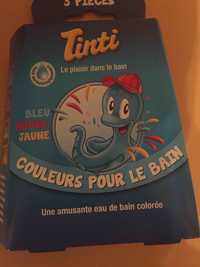 TINTI - Couleurs pour le bain des enfants - Une amusante eau de bain colorée