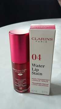 CLARINS PARIS - 04 Water lip stain 