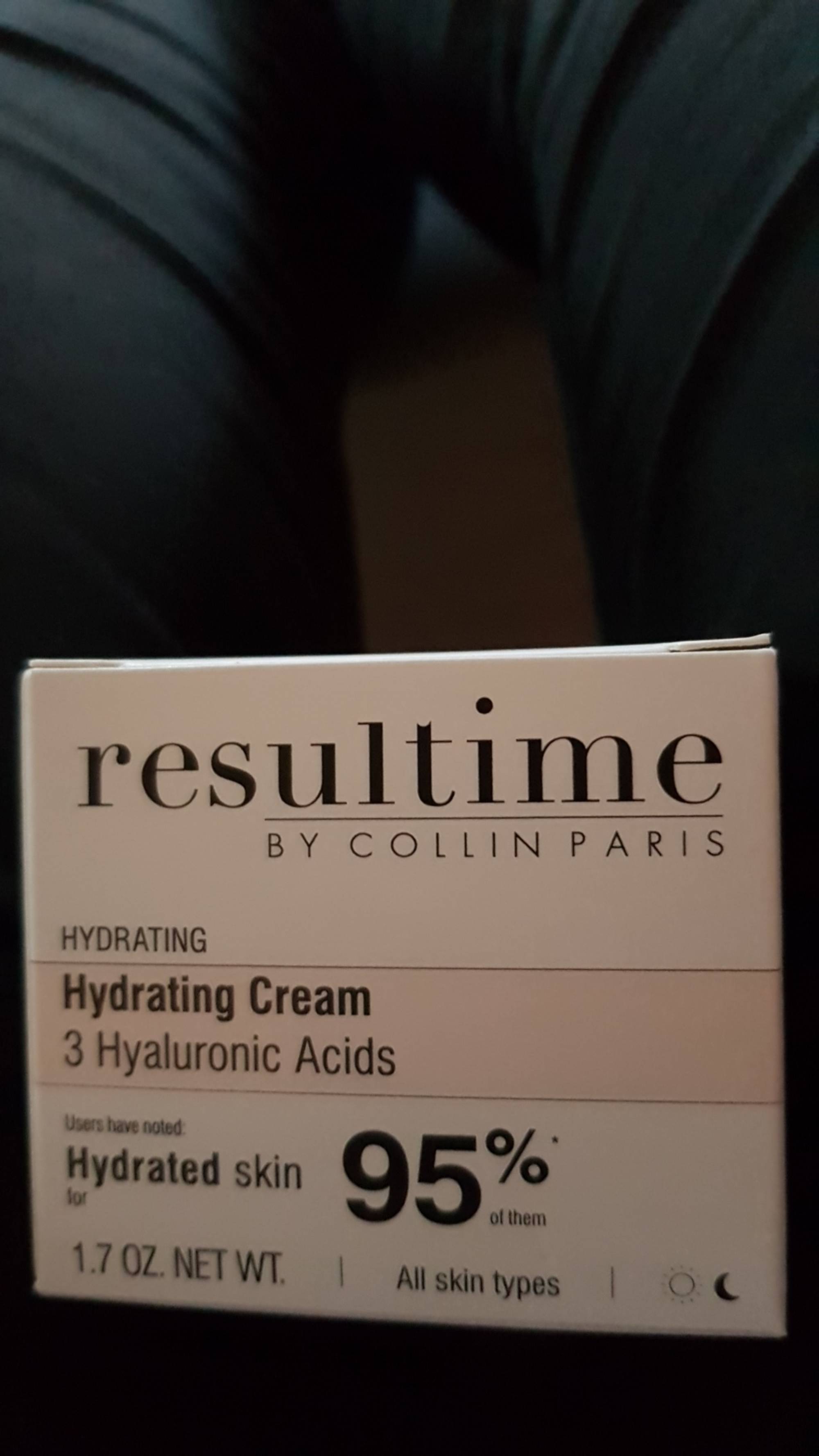 RESULTIME - Hydrating cream 3 hyaluronic acids 