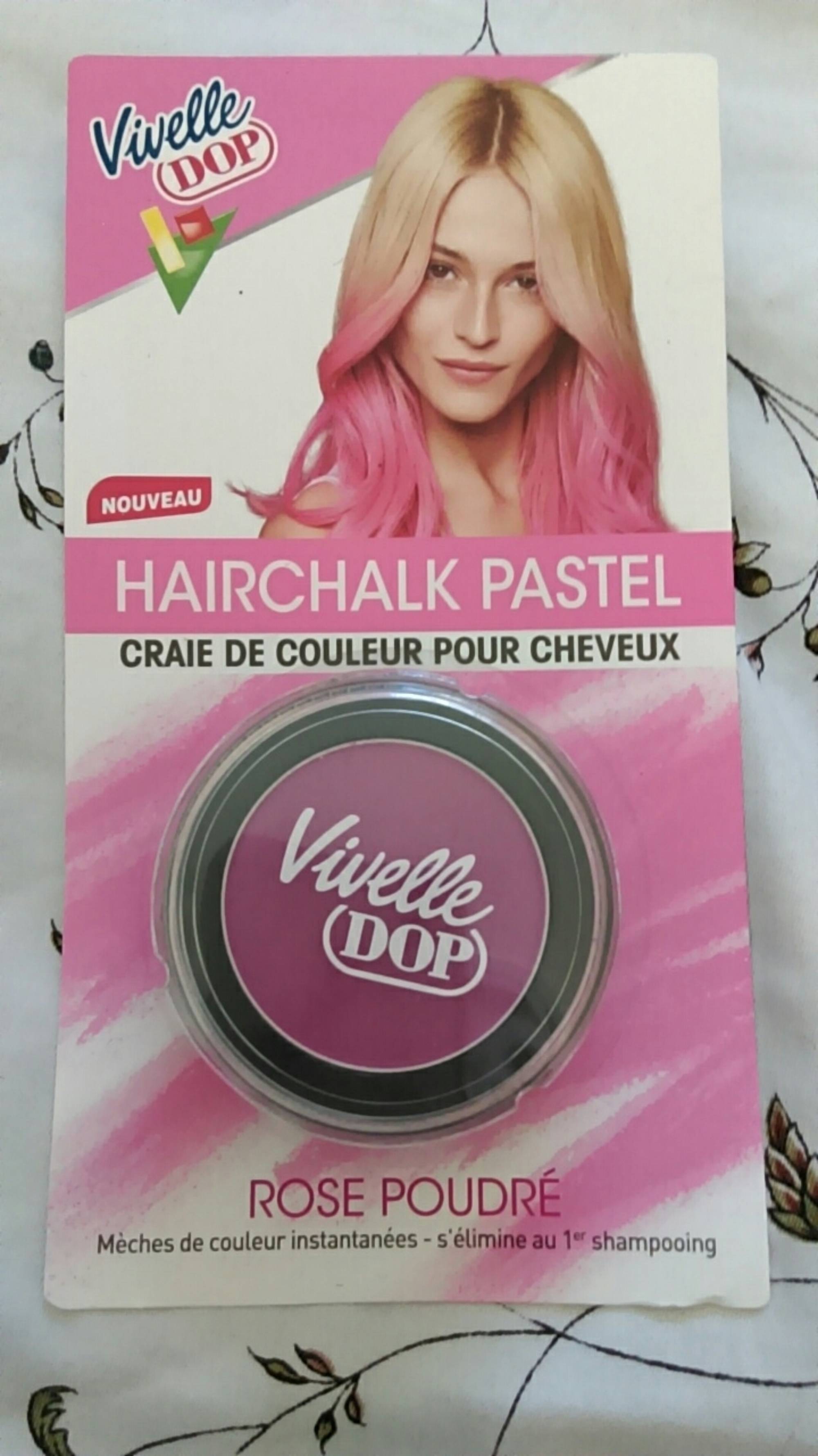 VIVELLE DOP - Craie de couleur pour cheveux Rose poudré