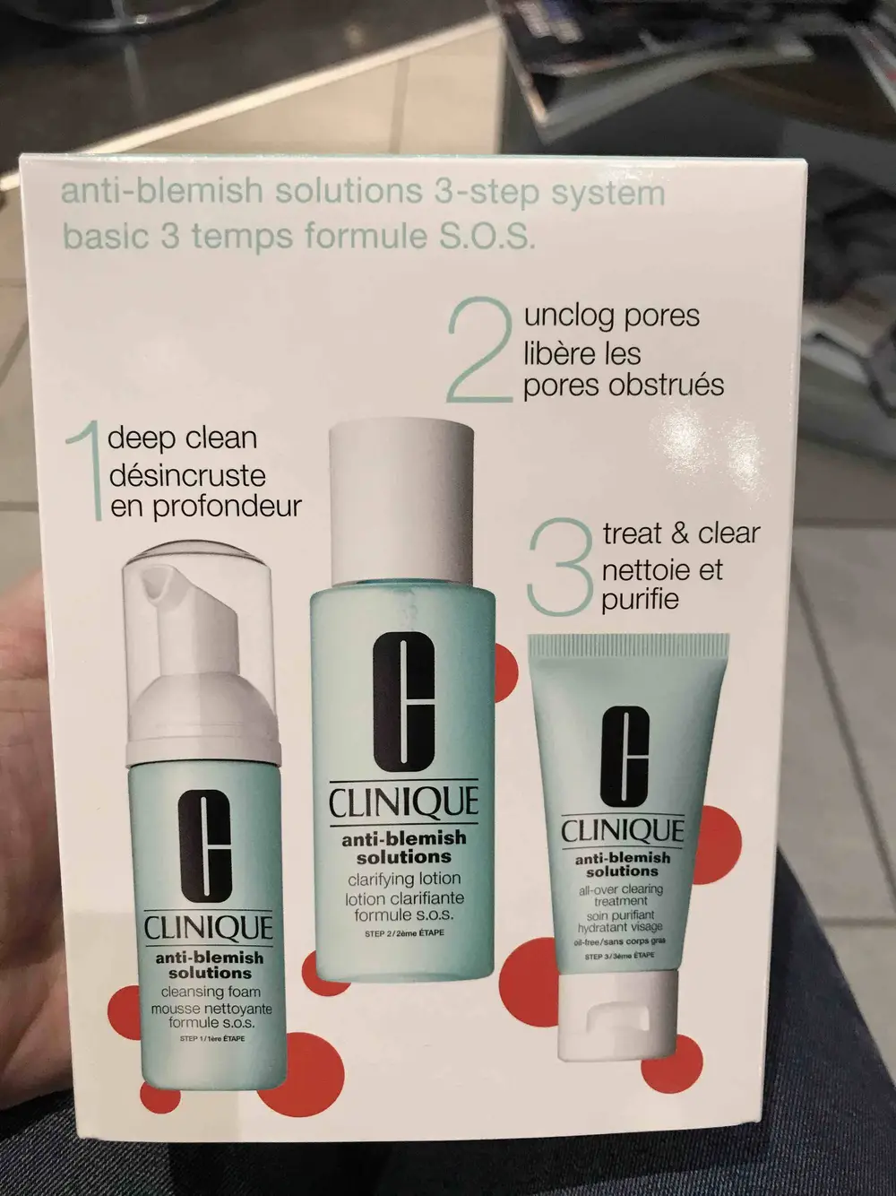 CLINIQUE - Anti-blemish solutions 3-step system