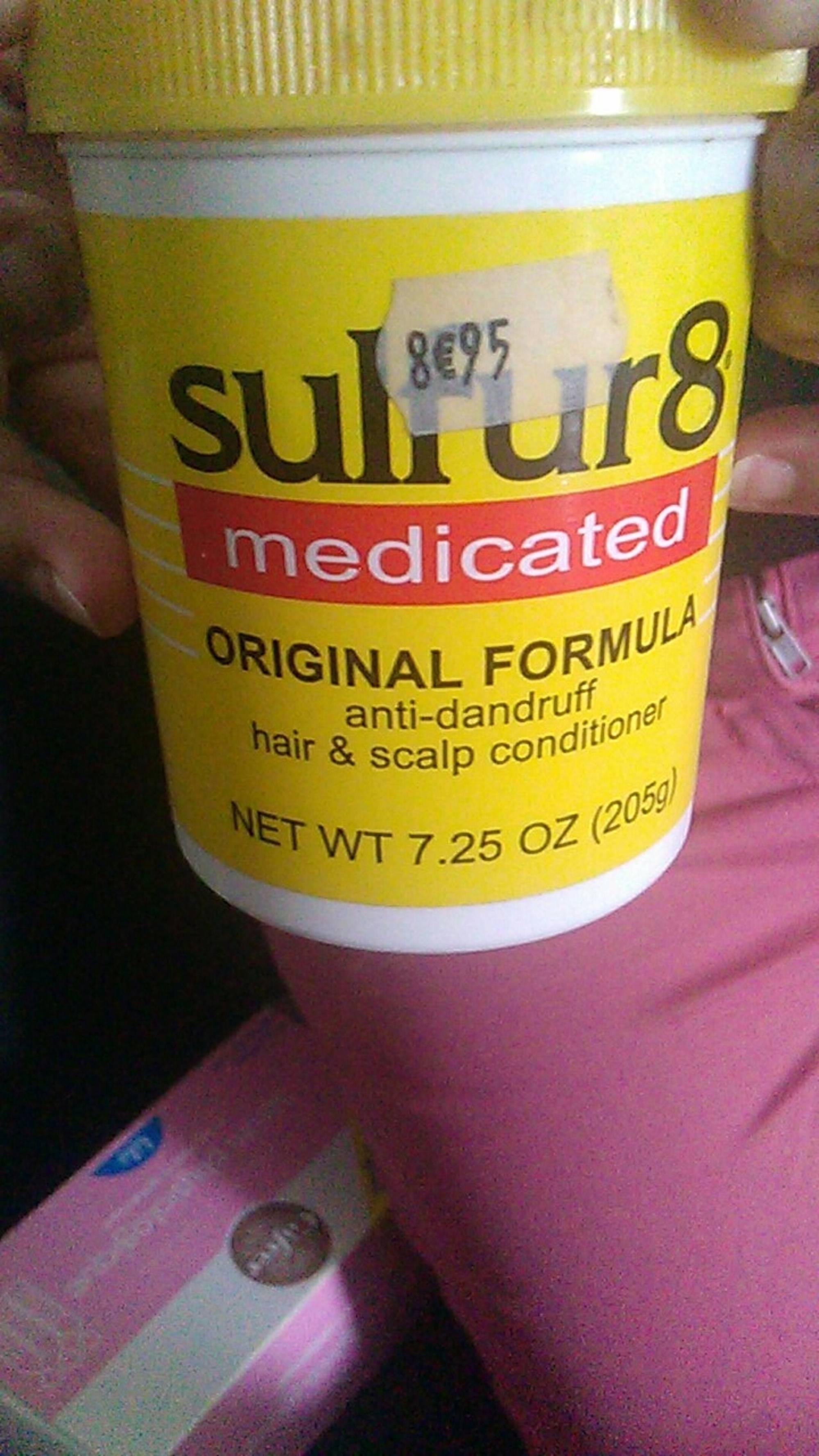 SULFUR8 - Original  formula - anti-dandruff hair & scalp conditioner