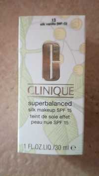 CLINIQUE - Superbalanced - Teint de soie 13 silk vanilla SPF 15