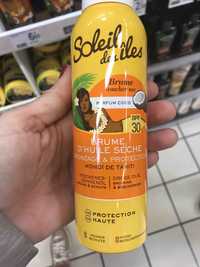 SOLEIL DES ILES - Bronzage & Protection - Brume d'huile sèche Monoï de Tahiti