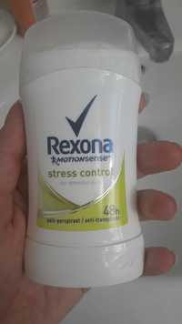 REXONA - Stress control - Anti-perspirant & anti-transpirant