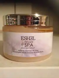ESHEL - Private Spa - Authentiques sels de gommage de la Mer Morte