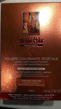 HENNÉ COLOR - Poudre colorante végétale Châtain sublime
