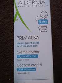 A-DERMA - Primalba baby - Crème cocon hydratation 24h