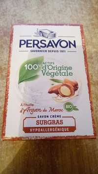 PERSAVON - Savon crème surgras à l'huile d'Argan du Maroc